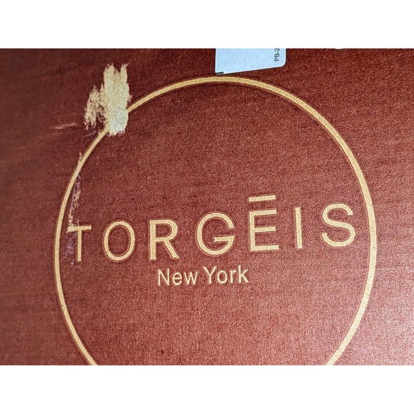 TORGEIS Destiny Camel Riding Knee High Boots Studded Buckle Block Heel NEW - Picture 6 of 12